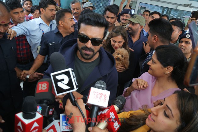RamCharan At Delhi Airport For India Today Conclave